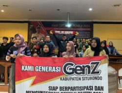 Komunitas Gen Z Situbondo Bersama Polres Deklarasikan Pemilu Damai 2024
