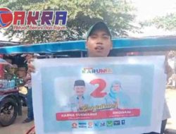 Tim Garuda Timur dan Abang-Abang Becak Asembagus Solid Dukung Pasangan KARUNIA