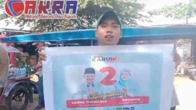 Tim Garuda Timur dan Abang-Abang Becak Asembagus Solid Dukung Pasangan KARUNIA