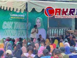 Kunir Kidul Meriah Sambut Calon Bupati Cak Thoriq