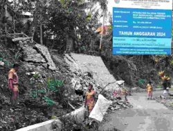 LBH Cakra Soroti Ambrolnya Proyek Rehabilitasi Saluran Tersier di Desa Baderan