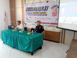 Bea Cukai Banyuwangi Gelar Sosialisasi “Gempur Rokok Ilegal” di Kecamatan Wongsorejo