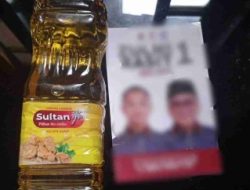 Diduga Sebar Minyak Goreng Bermuatan Kampanye, Warga Probolinggo  Langgar UU Pemilu