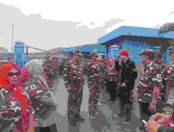 Ratusan anggota Laskar merah putih Geruduk PN Bandar Lampung