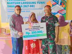 Pemerintah Desa Trebungan Salurkan BLT DD Tahap 1-3 Tahun 2025