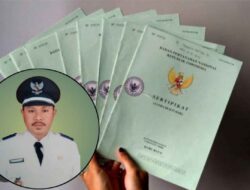 Sertifikat Tanah Terserahkan, Warga Desa Palangan Ucapkan Syukur atas Suksesnya Program PTSL