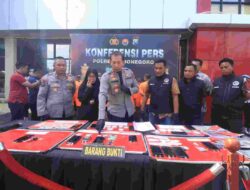 Polres Bojonegoro Berhasil Ungkap Narkoba 17 Tersangka Diamankan
