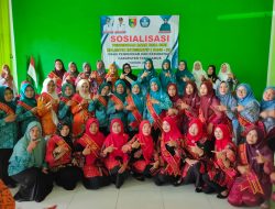 Bunda PAUD Tanggamus Membuka Kegiatan Sosialisasi Pengembangan Anak Usia Dini Holistik Integratif