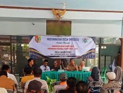 Musrenbangdes Desa Gambirono Bahas RPJMDes dan Persiapan HUT RI ke-78