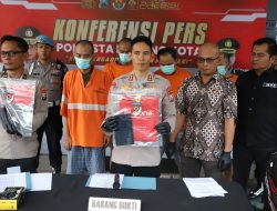 Polresta Malang Kota Berhasil Ungkap 3 Kasus Curanmor 4 Tersangka Diamankan