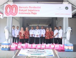Memperingati HUT RI Ke-80 Lapas Kota Agung Bagikan 80 Sembako Untuk WargabKurang Mampu