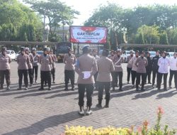 Polwan Polres Pasuruan Gelar Gaktibplin di Momen HUT ke-77