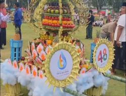 Perumda Air Minum Tirta Baluran Ramaikan Acara Ancak Agung di Alun-Alun Situbondo