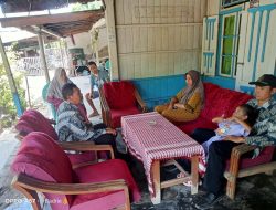 Kades Tanjung Kamal Kunjungi Keluarga Penderita Jantung Bocor, Beri Dukungan Penuh untuk Pengobatan