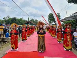 Karnaval Budaya Semarakkan HUT RI ke-80 di Desa Tugusari, Jember