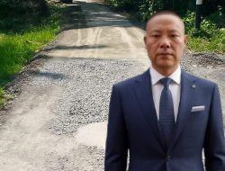 GMBI Soroti Proyek Jalan Aspal Desa Sungai Rujng Diduga Tak Transparan dan Abaikan Standar Teknis