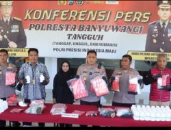 Operasi Tumpas Narkoba Semeru 2025 Polresta Banyuwangi Sita 150 gram Sabu dan 159 Ribu Okerbaya dari 43 Tersangka