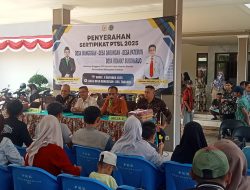 Pembagian Sertifikat PTSL di Desa Manggisan, Kecamatan Tanggul, Kabupaten Jember, Sukses Dilaksanakan