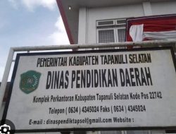 Plt. Kepala Dinas Pendidikan Tapanuli Selatan Mengelak Terkait Dugaan Ratusan Proyek Tanpa Kontrak