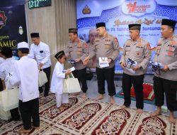 Wujud Peduli Sesama, Humas Polri Berikan Tali Asih Kepada 100 Anak Yatim pada Khataman HUT Ke-74