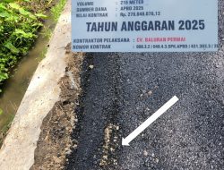 Proyek Hotmix “Bobrok” : Diduga Rugikan Negara Rp 46 Juta, Warga Desak Bupati Turun Tangan dan Tuntut Pengerjaan Ulang!