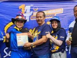 Kak Khurul Fatoni Sajikan Senam Sehat dan Hadiah Meriah di Perayaan HUT NasDem ke-14