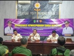 Satpol-PP Kota Pasuruan Geldor Rakor Dengan Linmas, Tingkatan Keamanan dan Ketertiban Masyarakat