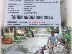 Sorotan Tajam Kualitas Proyek Hotmix Suberejo – Tlogosari , Kontraktor Diduga Curangi Ketebalan Hotmix