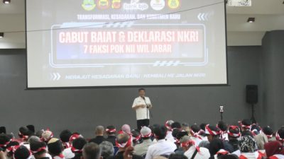 Tujuh Faksi NII Jawa Barat Serentak Lakukan Cabut Baiat dan Deklarasi Setia kepada NKRI