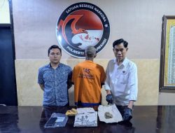 Polresta Banyuwangi Ungkap Peredaran Ganja Satu tersangka Diamankan