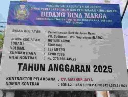Anggaran Ratusan Juta Terkesan Sia-sia: Proyek Aspal Hotmix Ruas PB. Sudirman – WR. Supratman Mulai Mengelupas dalam Hitungan Hari