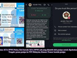 Ketua PWI Bekasi Ade Muksin Diduga Menipu Warga Malaysia dengan Modus KTA PPWI