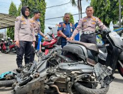 Polres Kediri Kota Tetapkan Sopir Bus Sebagai Tersangka Penyebab Laka Beruntun di Muning