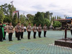 Rotasi Pucuk Pimpinan di Polres Bengkulu Utara: Kapolres Pimpin Langsung Sertijab Pejabat Utama dan Kapolsek Enggano