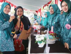Seni Kuliner dan Semangat Wirausaha, Ibu-Ibu PKK Adu Kreativitas Menghias Kue Tart di HUT Kota Pasuruan ke-340