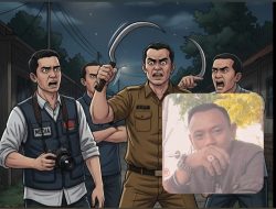 Oknum Perades Sebalong “Koboi Celurit” Ancam Wartawan, LSM BRANN Desak Kades Evaluasi Jabatan Terlapor