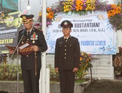 Empati dan Penghormatan Terakhir, Kapolres Pasuruan Kota Hadiri Pemakaman Brigadir Erni Rustantiani, SH