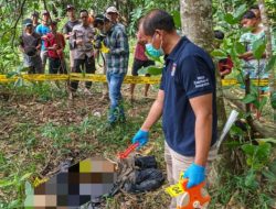 Polisi Dalami Penyebab Kematian, Kerangka Pria Asal Sumbar Ditemukan di Terusan Nunyai