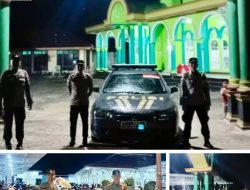 Wujudkan Ramadan Aman dan Kondusif, Polres Lampung Tengah dan Polsek Jajaran Amankan Shalat Tarawih