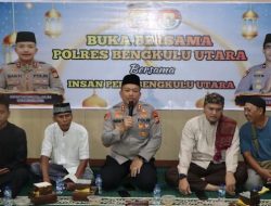 KAPOLRES BENGKULU UTARA GELAR BUKBER DAN SILATURAHMI BERSAMA INSAN PERS