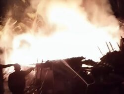 Rumah Janda Lansia di Bangsalsari Hangus Terbakar, Diduga Akibat Korsleting Listrik