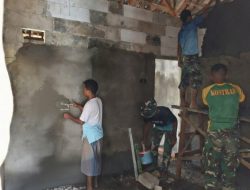 Keringat Prajurit di Fajar Hari, Wujudkan Mimpi Rumah Layak bagi Keluarga Pak Yusron