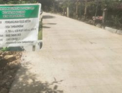 Wujudkan Konektivitas Desa: Pembangunan Rigid Beton Tambak Merak Rampung 100 Persen