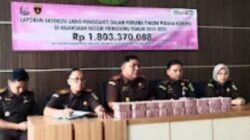 Kejari Eksekusi Uang Pengganti Rp 1,8 Miliar dan Kejar Sisa Kasus BRI Ro 16,6 Miliar dan LPTQ.