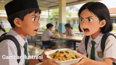 GEMPAR! Mie Dalam Menu MBG di Bawean Penuh Ulat, LSM GMBI Kecam Kelalaian Fatal, Minta Operasional Dihentikan