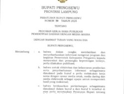 Sekretariat DPRD Pringsewu Disorot, Diduga Tabrak Perbup Nomor 30 Tahun 2025 dalam Kerja Sama Media