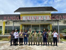 ​Pangdam XXI/Raden Inten Tinjau Ketahanan Pangan dan Pengamanan di Pulau Enggano