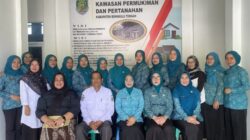 SINERGITAS PROGRAM: KETUA TP PKK BENGKULU TENGAH LAKUKAN KUNJUNGAN KERJA KE DINAS PERKIM DAN DIKBUD