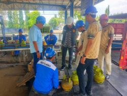 Polres Ngawi Cek SPBU dan SPBE Pastikan Stok BBM dan LPG Aman Pascalebaran