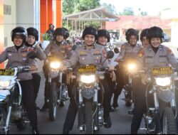 Semangat Kartini: Polwan Polres Bengkulu Utara Turun ke Pasar Purwodadi, Tebar Pesan Kamtibmas Secara Humanis